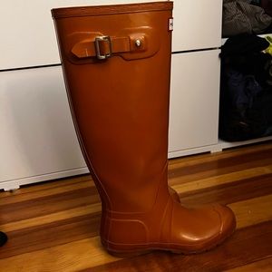 Orange Hunter Boots